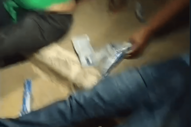 Pedestres atropelados.