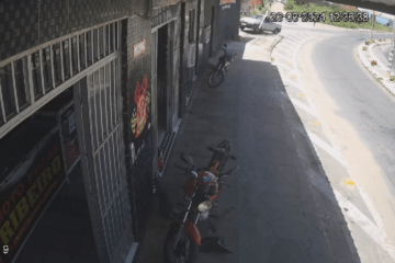 Motorista perde controle da direção. Foto: reprodução Smtran