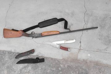 Material apreendido em Palmas de Monte Alto. Foto: Polícia Militar