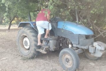 Trator recuperado