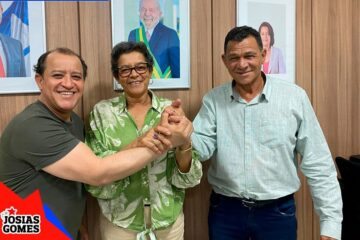 Dauro, Chica do PT e João Galego. Foto: Josias Gomes