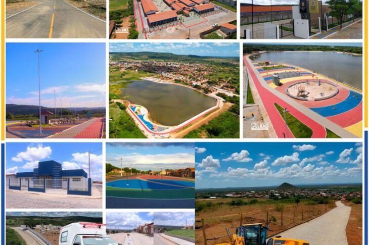 Obras entregues à população.