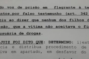 Decisão do magistrado