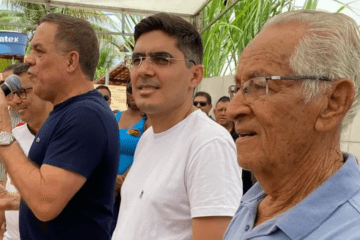 Luciano, Charles Martins, Vitor Hugo. Foto: divulgação