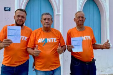 Elias, Fernando e Eutinio. Foto: divulgação
