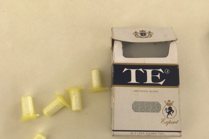 Material apreendido em Licínio de Almeida. Foto: Polícia Militar