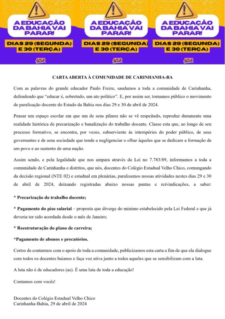 Carta Aberta