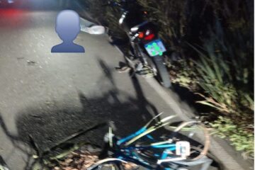 Local do acidente na BA-938, em Guanambi. Foto: SMTRAn