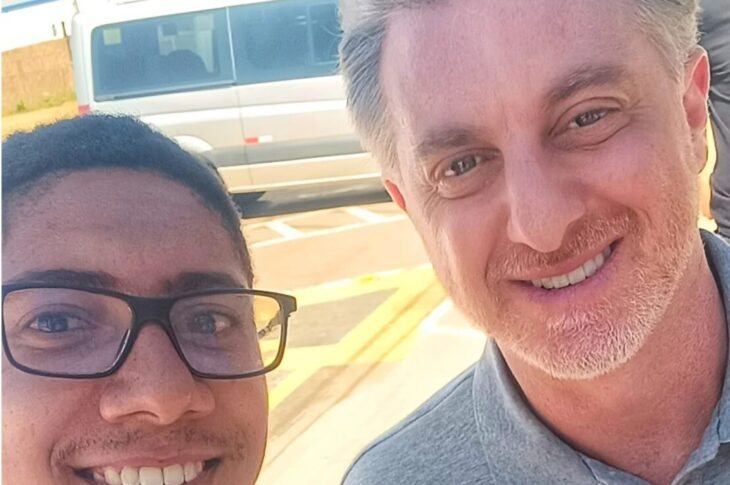 Luciano Huck e Rivail Rodrigues. Foto: Rivail Rodrigues