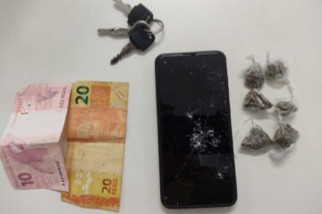 Material apreendido em Caetité. Foto: Polícia Militar