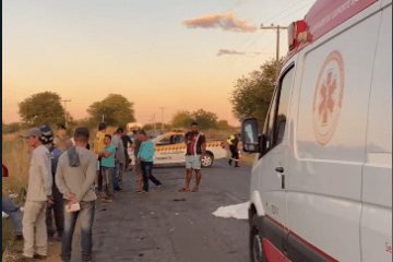 Local do acidente. Reprodução Sucesso FM