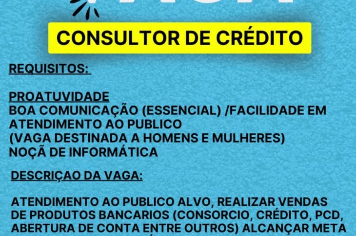 Vaga de emprego