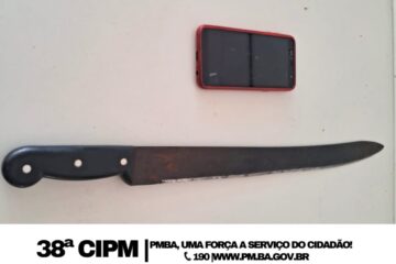 Material apreendido no local. Foto: Polícia Militar