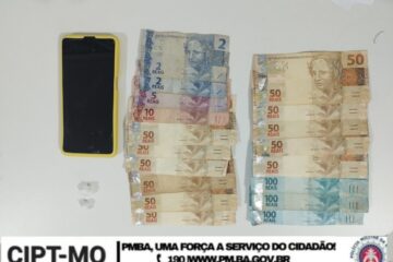 Material apreendido. Foto: Rondesp