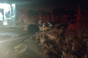 Local do acidente na BA-573. Foto: Smtran