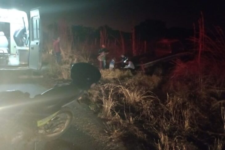 Local do acidente na BA-573. Foto: Smtran