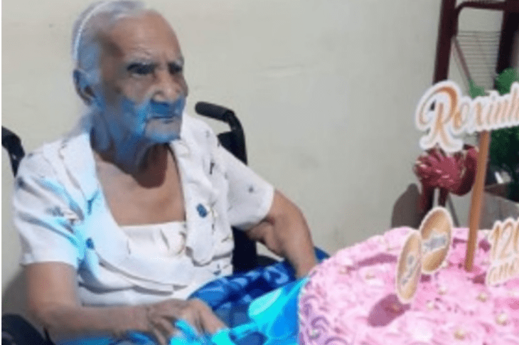Aniversário de 120 anos de Dona Roxa. Foto: Arquivo pessoal