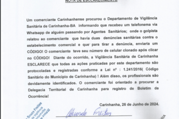 Nota de Esclarecimento