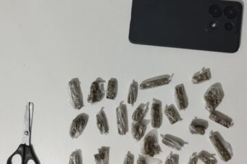 Material apreendido em Carinhanha. Foto:Rondesp