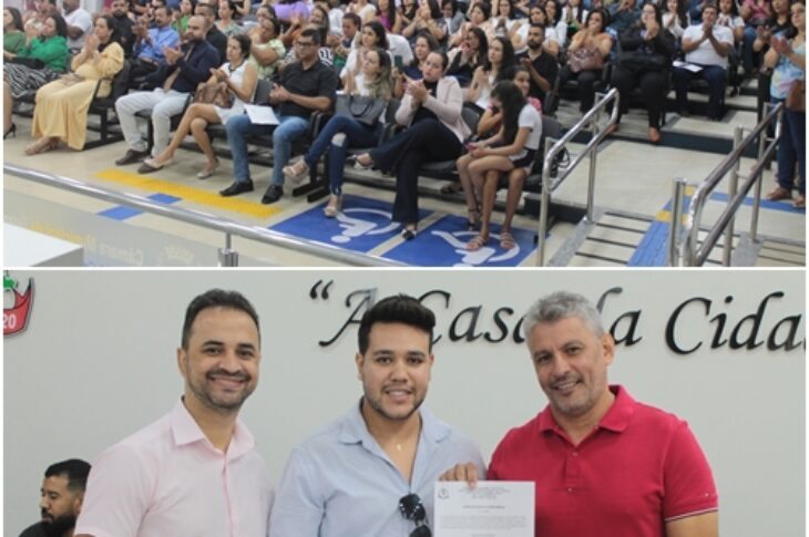 Edimilson, aprovado e Nal. Foto: divulgação