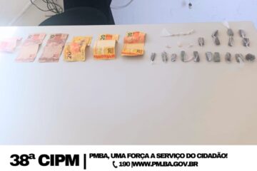 Material apreendido. Foto: Polícia Militar