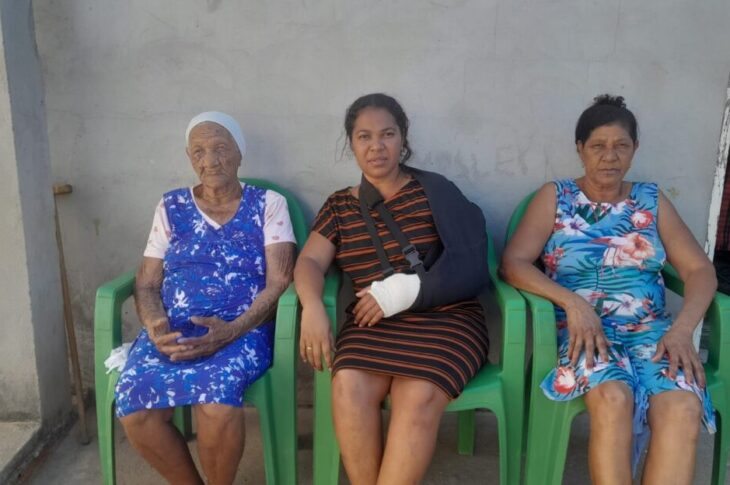 Maria, neta e Anália