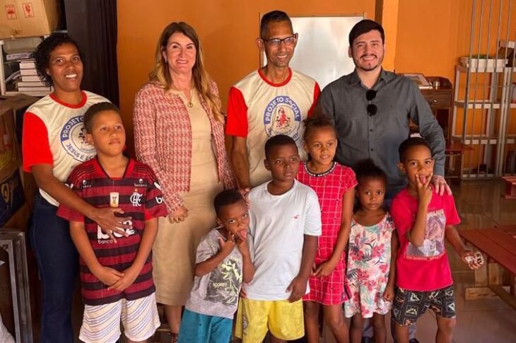 Visita institucional ao projeto social “Jesus é o Caminho”