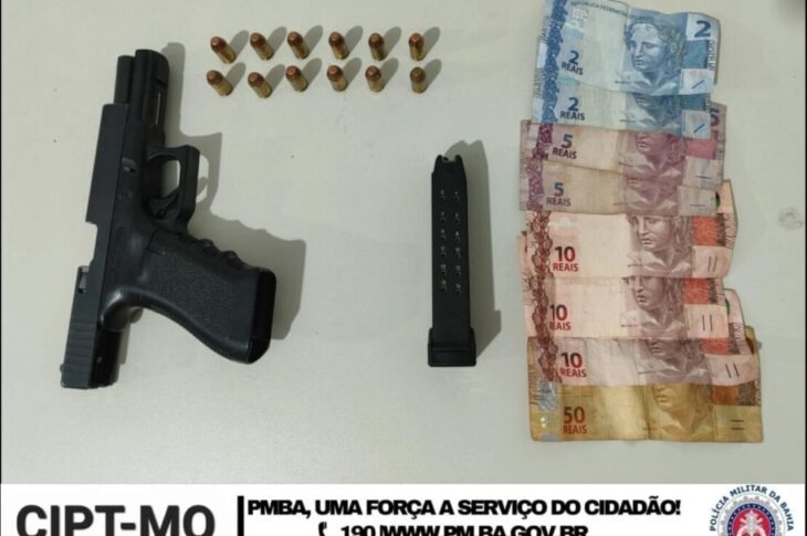 Material apreendido em Bom Jesus da Lapa. Foto: Rondesp MO