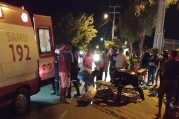 Equipe do Samu. Foto. Smtran