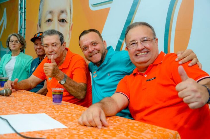 Fernando, Elias e Felipe. Foto: ASCOM