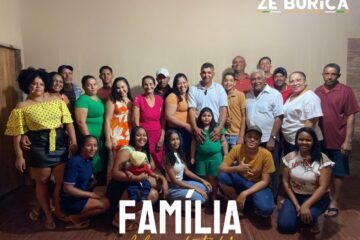 Família de Zé Burica. Foto: divulgação