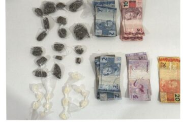 Material apreendido pela Rondesp. Foto: Rondesp