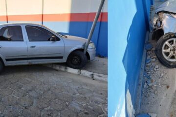 Local do acidente. Foto: Polícia Militar