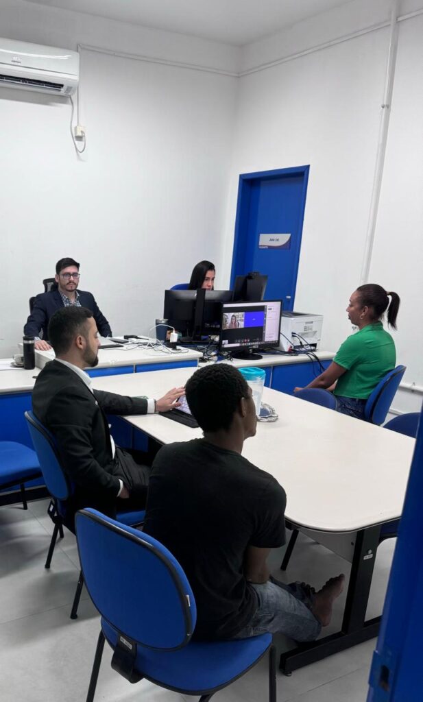 Audiência de instrução e julgamento. Foto: Folha do Vale