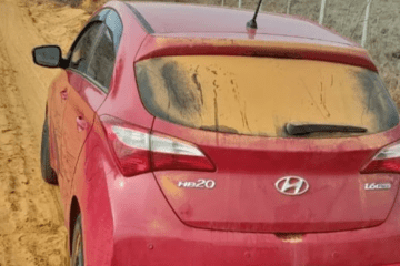 HB20 roubado em Guanambi é recuperado pela polícia. Foto: 24º BPM