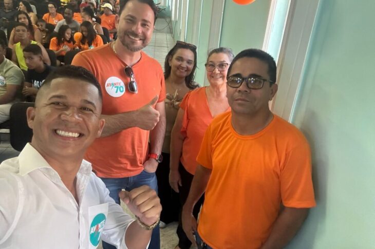 Levi na convenção. Foto: divulgação