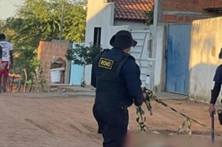 Local do crime. Foto: reprodução rede social