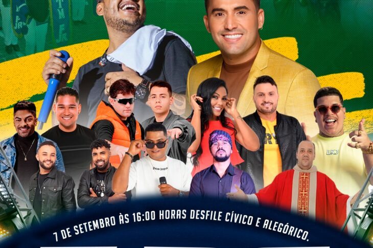 Cartaz da festa de setembro. Foto: divulgação