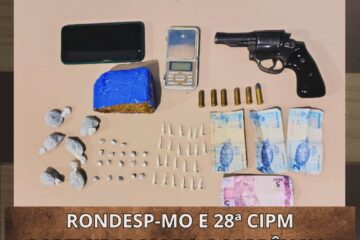 Material apreendido. Foto: Rondesp