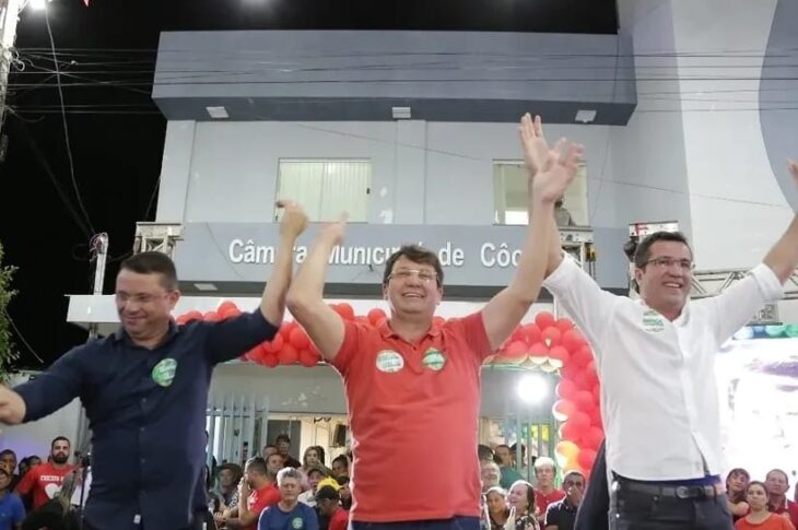 Júnio,Marcelo e Clevyn. Foto: divulgação