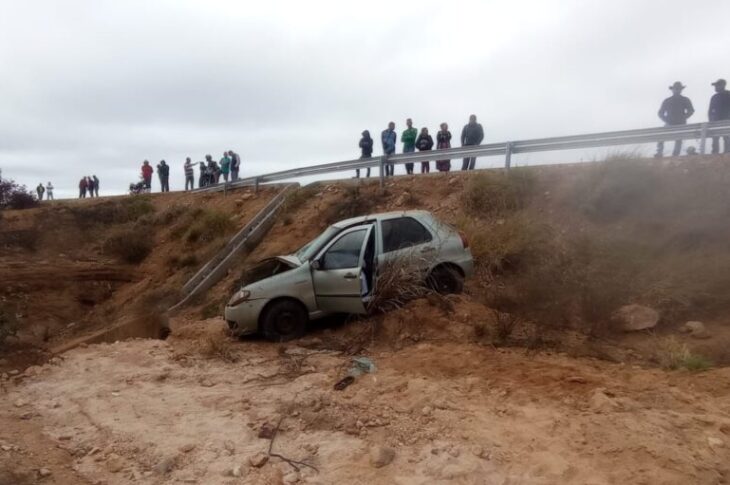 Motorista morre após perder o controle da direção do carro. Foto: Polícia Militar