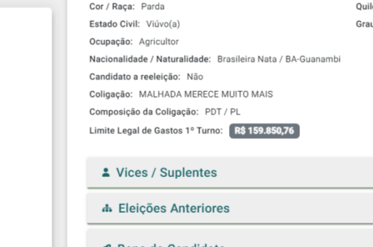 Anselmo Boa Sorte. Foto: reprodução TSE