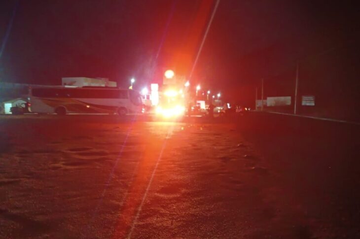 Carro envolvido no acidente. Foto: divulgação