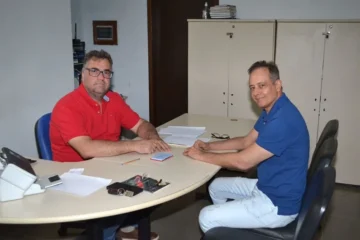 Delegado Adir Pinheiro e Paulo Costa. Foto: divulgação