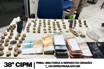 Material apreendido. Foto: Polícia Militar