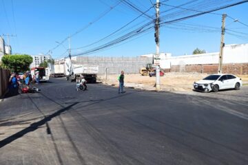 Veículos envolvidos no acidente. Foto: SMTRan