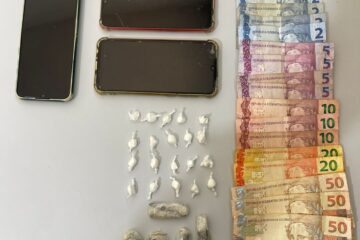 Material apreendido em Livramento. Foto: Polícia Militar