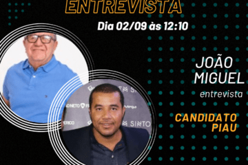 Piau será entrevistado nesta segunda-feira (2)