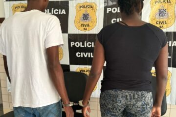 Casal preso suspeito de torturar filha de 8 anos. Foto: Polícia Civil