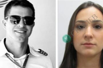 Jefferson e Sylvia. Foto: reprodução